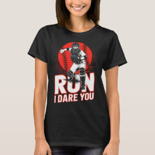 Camiseta Corra Eu Desafio Você Vender Receptor Engraçado Ve
