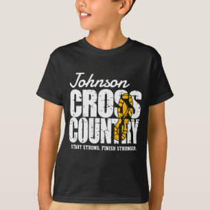 Camiseta Corredor da Equipe de Corrida de Cross Country ADD