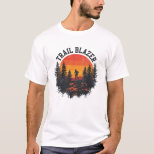Camiseta Corredor de Montanha Trail Blazer Vintage
