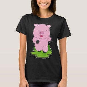 Camiseta Corredor de Porco Correndo Esportes