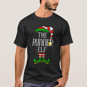 Camiseta Corredor Família Elf Correspondente Grupo de Natal