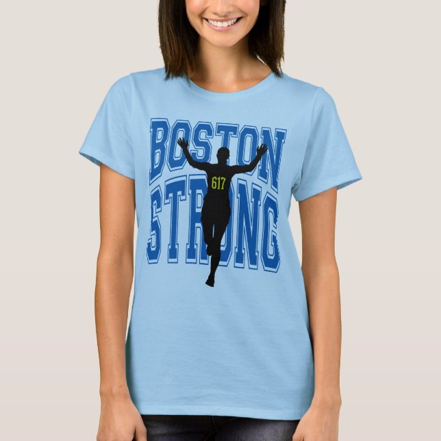 Camiseta Corredor forte de Boston (Frente)