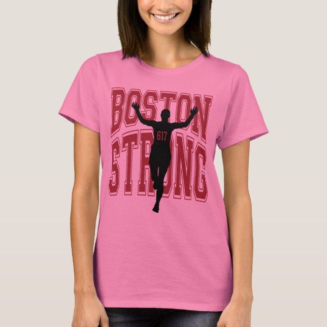 Camiseta Corredor forte de Boston (Frente)