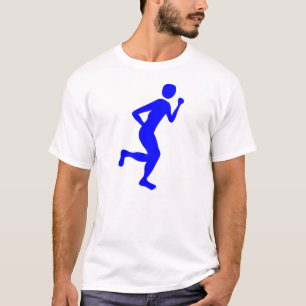 Camiseta Corredor (Homem) - Azul