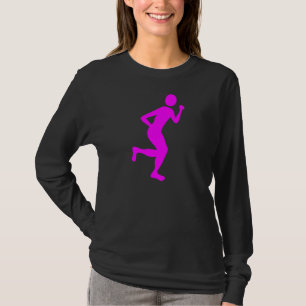 Camiseta Corredor (homem) - magenta
