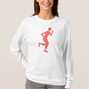 Camiseta Corredor (homem) - rosa tropical