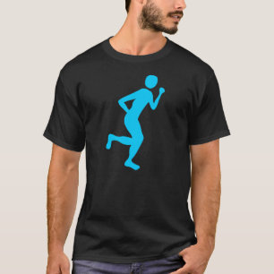 Camiseta Corredor (Masculino) - Azul Céu