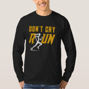 Camiseta Corredor NÃO CHORE CORRA Maratona Corrida Engraçad