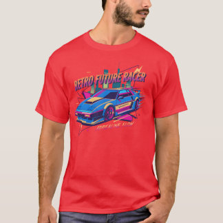 Camiseta Corredor Retro Futuro Carro Neon amigo vintage