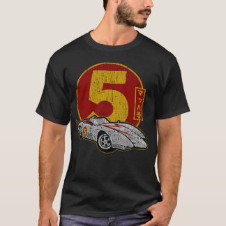 Camiseta Corredor Vintage Mach Five Velocidades