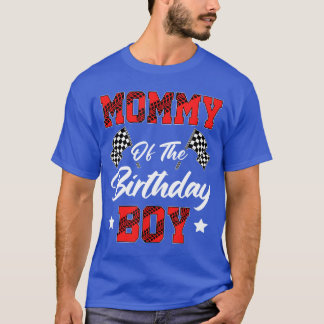 Camiseta Corredora Mamãe Do Menino Do Aniversário Família D