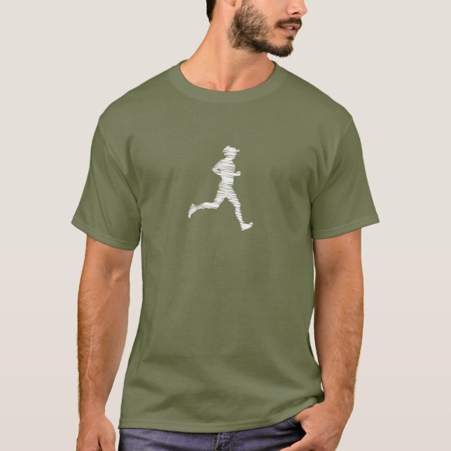 Camiseta Corredores, Triatletas T-Shirt (Frente)