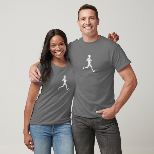 Camiseta Corredores, Triatletas T-Shirt (Unissex)