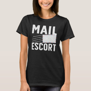 Camiseta Correio Cortês Para Homens Mailman Mail Lett