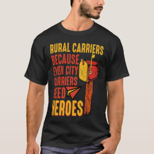 Camiseta Correio das Transportadoras Rurais Enviando Correi