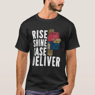 Camiseta Correio de Trabalho Postal Enviar Correio de Entre