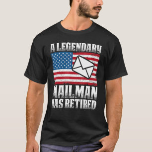 Camiseta Correio do Trabalhador Postal Aposentado Carrier M