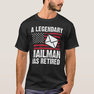 Camiseta Correio do Trabalhador Postal Aposentado Carrier M