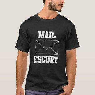 Camiseta Correio Escolher Correio Engraçado