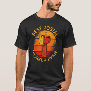Camiseta Correio postal do Correio Ever Mail Courier Postma