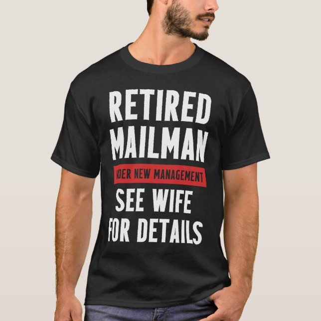 Camiseta Correio reformado da assistente de gerenciamento d (Frente)