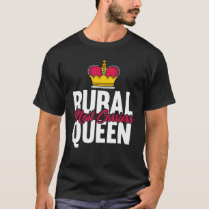 Camiseta Correio Rural Portador Rainha Posto Escritório do
