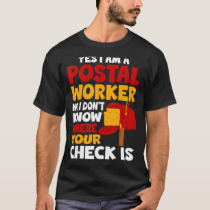 Camiseta Correio Trabalhador Postal Mail Carrier Posto Offi