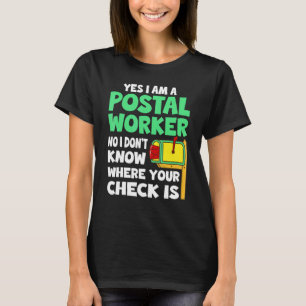 Camiseta Correio Trabalhador Postal Mail Carrier Posto Offi