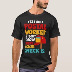 Camiseta Correio Trabalhador Postal Mail Carrier Posto Offi