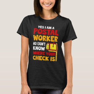 Camiseta Correio Trabalhador Postal Mail Carrier Posto Offi