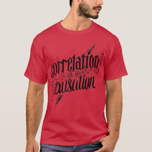 Camiseta Correlação Não É Nexo 1