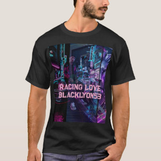 Camiseta Correndo amor preto Lyon 53