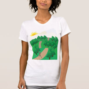 Camiseta Correndo ao Ar Livre
