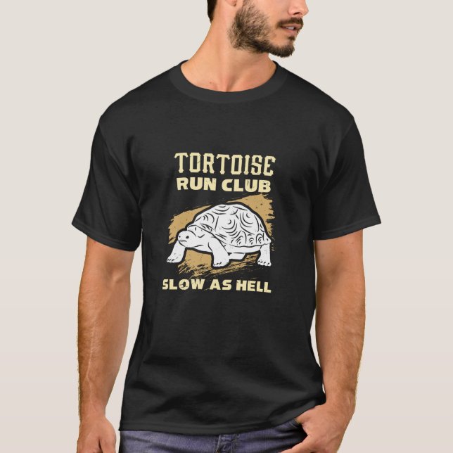 Camiseta Correndo - Clube de Corrida da Tartaruga (Frente)