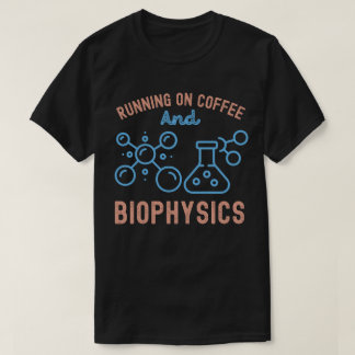 Camiseta Correndo Com Café E Biofísica