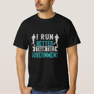 Camiseta Correndo melhor que o governo
