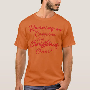 Camiseta correndo na cafeína e no Natal