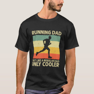 Camiseta Correndo Pelo Pai Corredor de Maratona Treinador C
