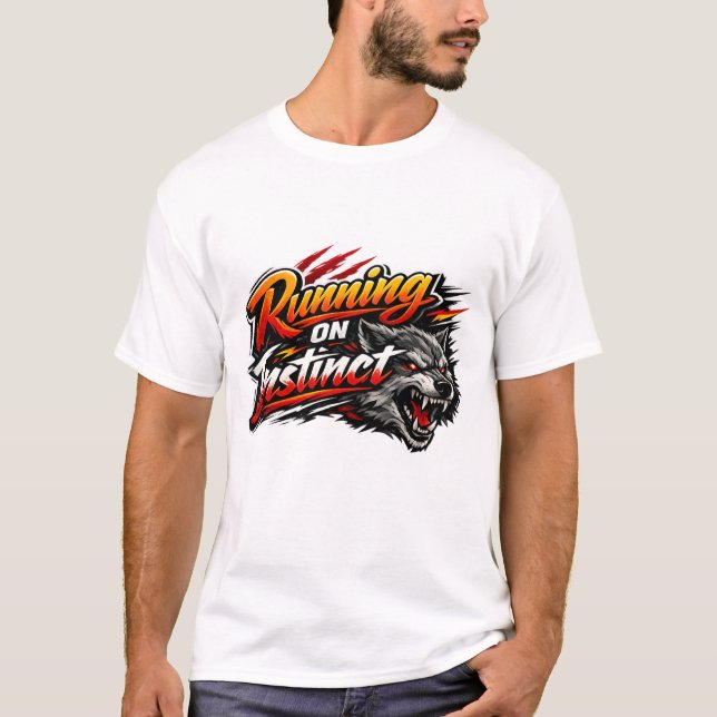 Camiseta Correndo por Instinto (Frente)