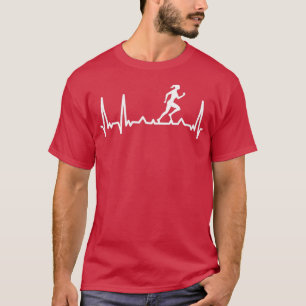 Camiseta Correndo Pulso Cardíaco de Pulso de Pulso de Pulso