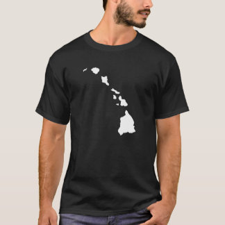 Camiseta Corrente das ilhas de Havaí