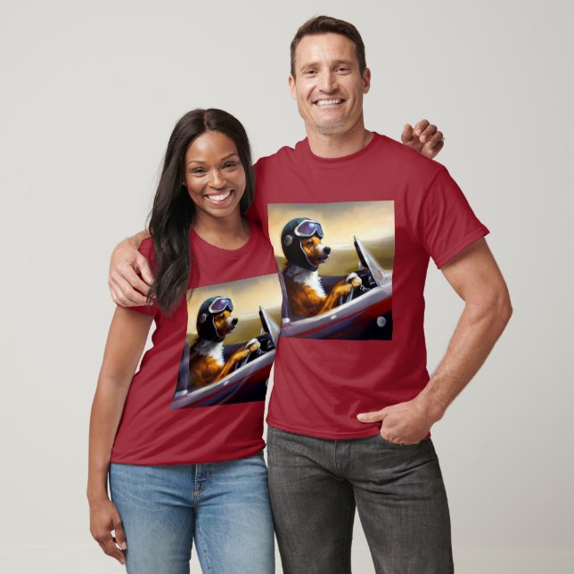 Camiseta Corrente de cães (Unissex)