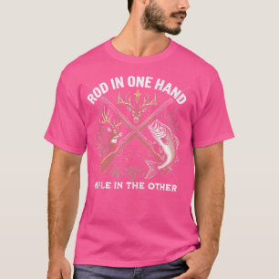 Camiseta Corrente De Mão No Outro Pescado De Caça