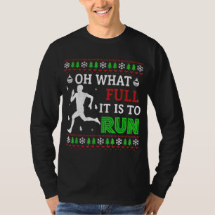 Camiseta Corrente de Natal Semestre Maratona de Tee Runner