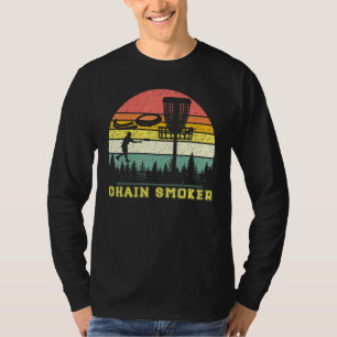 Camiseta Corrente Fumante Disco Vintage Golfer Retro Frisbe