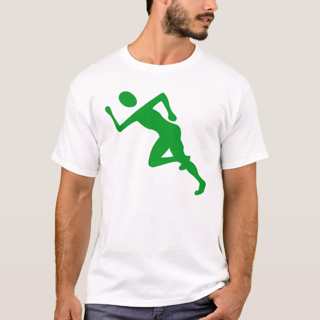 Camiseta Corrente - Verde-Grama (Frente)