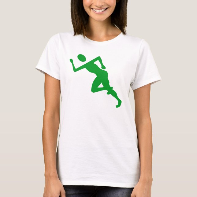 Camiseta Corrente - Verde-Grama (Frente)