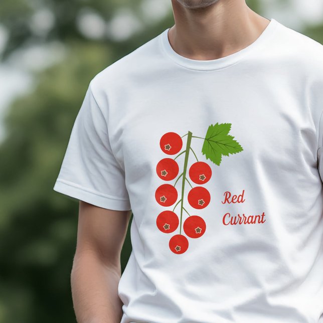 Camiseta Corrente Vermelha (Red Currant T-Shirt)