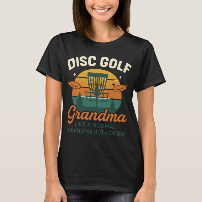 Camiseta Correntes Campeãs de Disc Golf Avó (Frente)