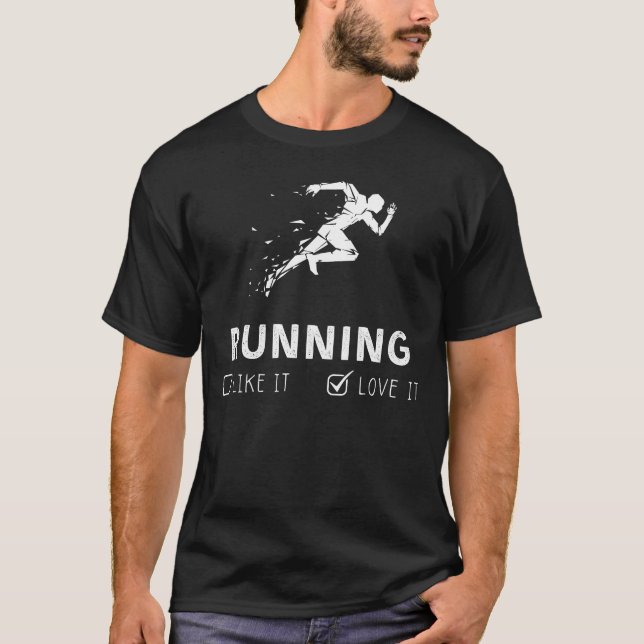 Camiseta Correr Como Ele Ou Amar Que É Engraçado (Frente)